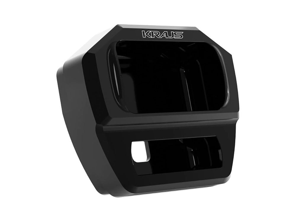 M8 Softail Digital Gauge Bezel - Black. Fits Softail Street Bob, Breakout and Standard 2018-2024 and Low Rider ST 2022-2025 - Kraus Moto