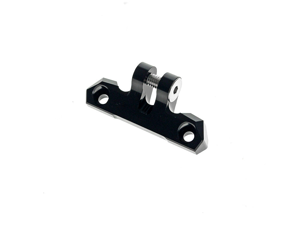 Isolated Riser Top Gauge Mount - Black - Kraus Moto