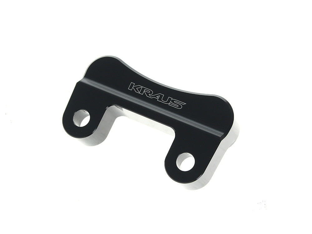 Raptor Pullback Plate - Black. Fits Softail 1984-2017, Dyna 1991-2017, Sportster 1986-2021 & FXR 1982-1994 - Kraus Moto