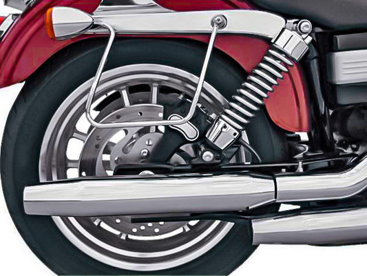 3in. HP-Plus Shorty Tapered Slip-On Mufflers - Chrome. Fits Dyna 1995-2017. - Khrome Werks