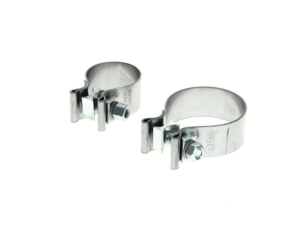 Exhaust Clamps. Muffler to Header. Fits Touring 2017up - Khrome Werks