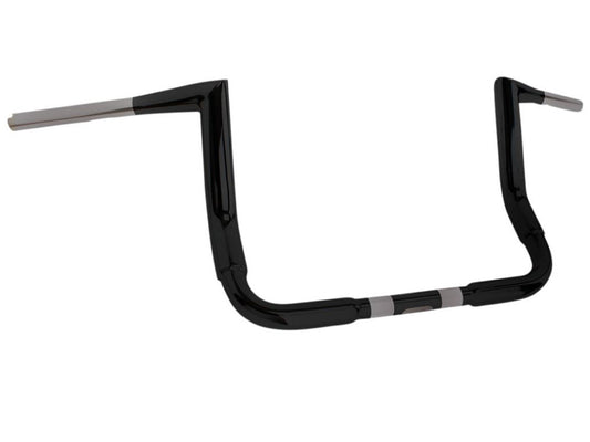 10in. x 1-1/2in. Buck Fifty Handlebar - Gloss Black. Fits Ultra Models 1996-2024 and Street Glide 1996-2023 - Khrome Werks