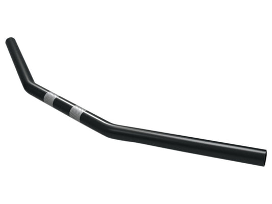 27in. wide x 1in. Flat Drag Bar Handlebar - Black. - Khrome Werks