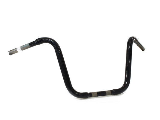 12in. x 1-1/4in. Fat Ape Hanger Handlebar - Gloss Black. - Khrome Werks