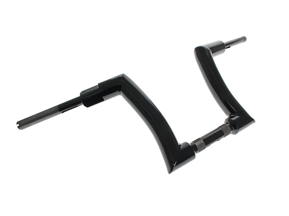 2.0in. Strip Bar, 12in. x 2in. Ape Hanger Handlebar - Gloss Black. - LA Choppers