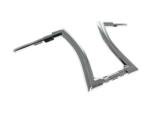 2.0in. Strip Bar, 16in. x 2in. Ape Hanger Handlebar - Chrome. - LA Choppers