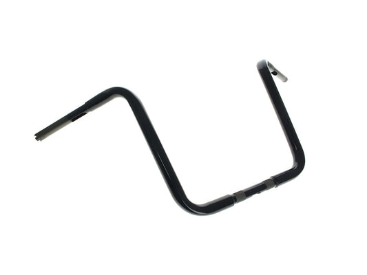 14-1/2in. x 1-1/4in. Ape Hanger Handlebar - Gloss Black - LA Choppers