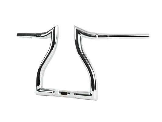 12in. x 1-1/2in. Hammerhead Handlebar - Chrome. Fits Road Glide 2015-2023 & Road King Special 2017-2025 - LA Choppers