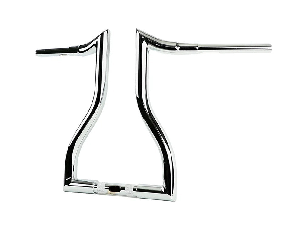 16in. x 1-1/2in. Hammerhead Handlebar - Chrome. Fits Road Glide 2015-2023 & Road King Special 2017-2025 - LA Choppers