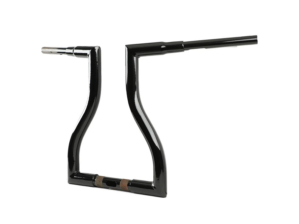 16in. x 1-1/2in. Thresher Handlebar - Gloss Black. Fits Road Glide 2015-2023 & Road King Special 2017-2025 - LA Choppers