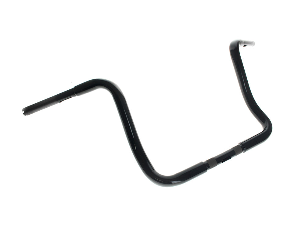 12-1/2in. x 1-1/4in. Bagger Ape Handlebar - Gloss Black. Fits Ultra Models 1996-2024 and Street Glide 1996-2023 - LA Choppers