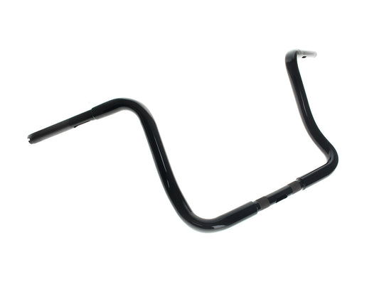 12-1/2in. x 1-1/4in. Bagger Ape Handlebar - Gloss Black. Fits Ultra Models 1996-2024 and Street Glide 1996-2023 - LA Choppers