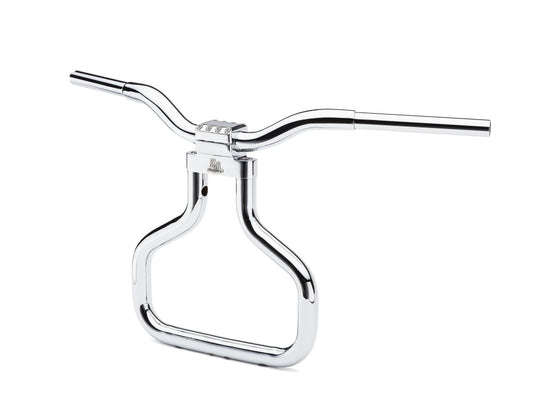 14in. x 1-1/4in. Straight Kage Fighter Handlebar - Chrome. Fits Road Glide 2015-2023 - LA Choppers