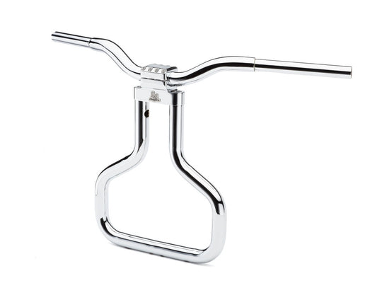 16in. x 1-1/4in. Straight Kage Fighter Handlebar - Chrome. Fits Road Glide 2015-2023 - LA Choppers