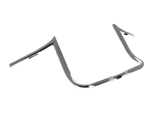 13in. x 1-1/4in. Prime Ape Hooked Handlebar - Chrome. Fits Ultra Models 1996-2024 and Street Glide 1996-2023 - LA Choppers
