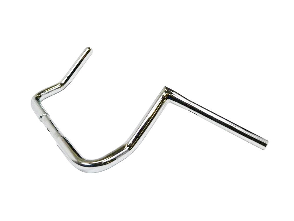 10in. x 1-1/4in. Twin Peaks Handlebar - Chrome. Fits Ultra Models 1996-2024 and Street Glide 1996-2023 - LA Choppers
