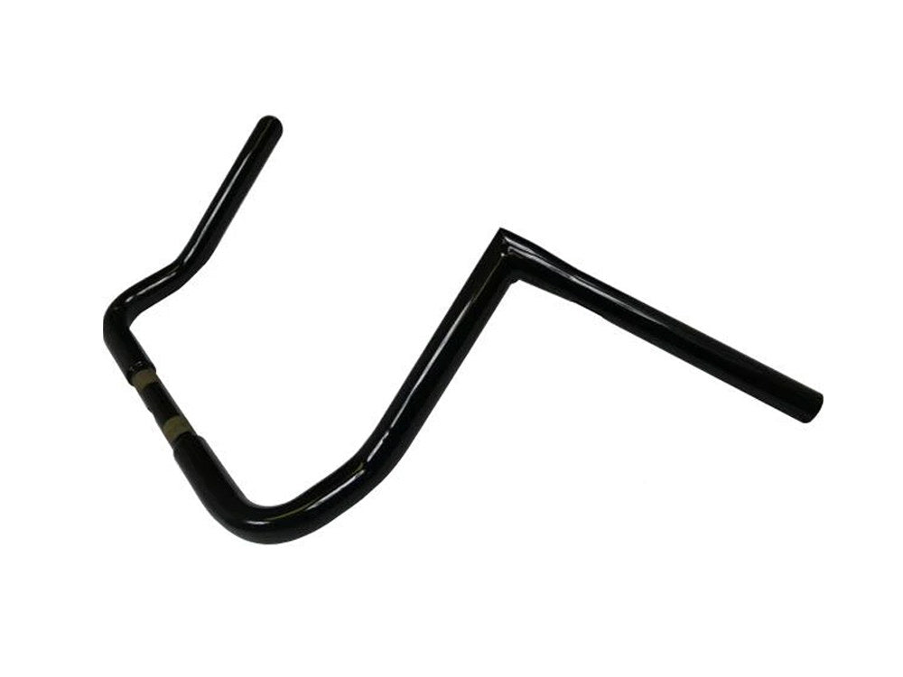 12in. x 1-1/4in. Twin Peaks Handlebar - Gloss Black. Fits Ultra Models 1996-2024 and Street Glide 1996-2023 - LA Choppers