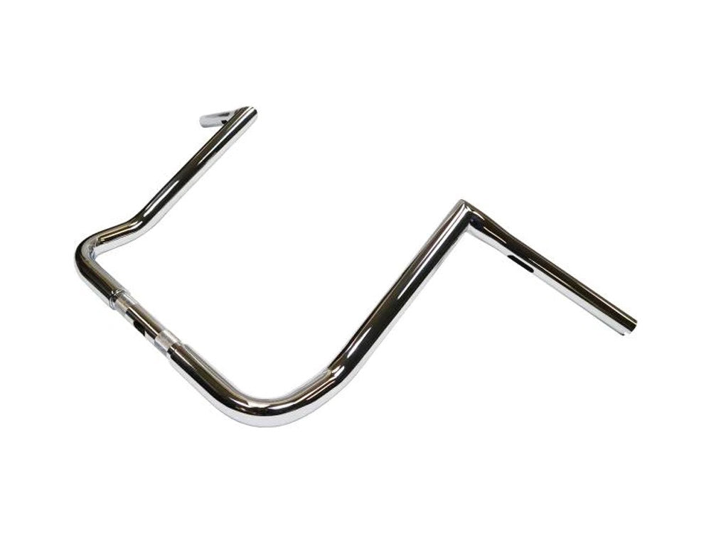 14in. x 1-1/4in. Twin Peaks Handlebar - Chrome. Fits Ultra Models 1996-2024 and Street Glide 1996-2023 - LA Choppers