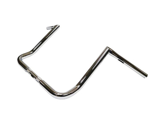 14in. x 1-1/4in. Twin Peaks Handlebar - Chrome. Fits Ultra Models 1996-2024 and Street Glide 1996-2023 - LA Choppers