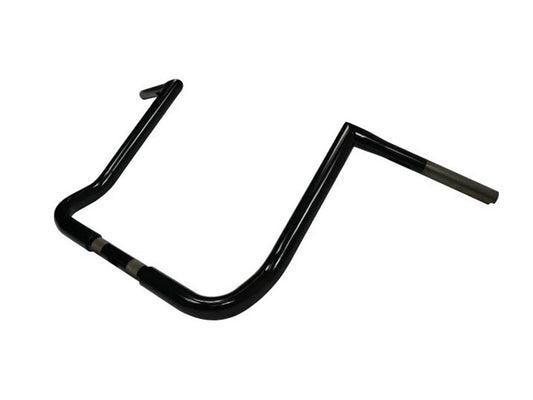 14in. x 1-1/4in. Twin Peaks Handlebar - Gloss Black. Fits Ultra Models 1996-2024 and Street Glide 1996-2023 - LA Choppers