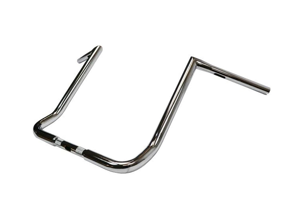 16in. x 1-1/4in. Twin Peaks Handlebar - Chrome. Fits Ultra Models 1996-2024 and Street Glide 1996-2023 - LA Choppers