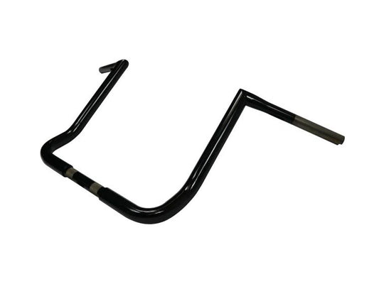 16in. x 1-1/4in. Twin Peaks Handlebar - Gloss Black. Fits Ultra Models 1996-2024 and Street Glide 1996-2023 - LA Choppers