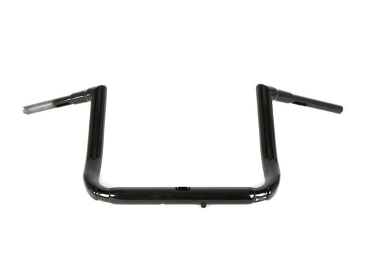 12in. x 1-1/2in. Grande Twin Peaks Handlebar - Gloss Black. Fits Ultra Models 2014up and Street Glide 2014-2023 - LA Choppers