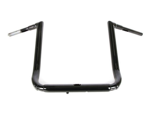 16in. x 1-1/2in. Grande Twin Peaks Handlebar - Gloss Black. Fits Ultra Models 2014up and Street Glide 2014-2023 - LA Choppers