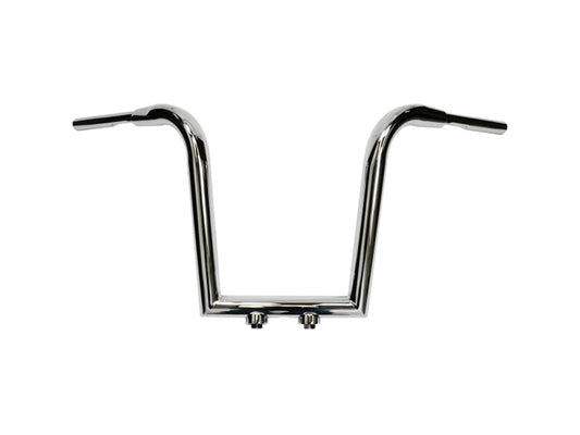 13in. x 1-1/2in. Miter Cut Tree Hugger Handlebar - Chrome. - LA Choppers