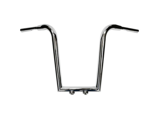 16in. x 1-1/2in. Miter Cut Tree Hugger Handlebar - Chrome. - LA Choppers