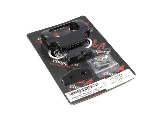 Performance Risers Gauge Mount - Gloss Black. Fits Street Bob, Breakout, Low Rider ST & Standard 2018up. - LA Choppers