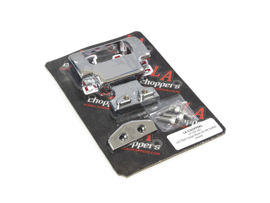 Performance Risers Gauge Mount - Chrome. Fits Street Bob, Breakout, Low Rider ST & Standard 2018up. - LA Choppers