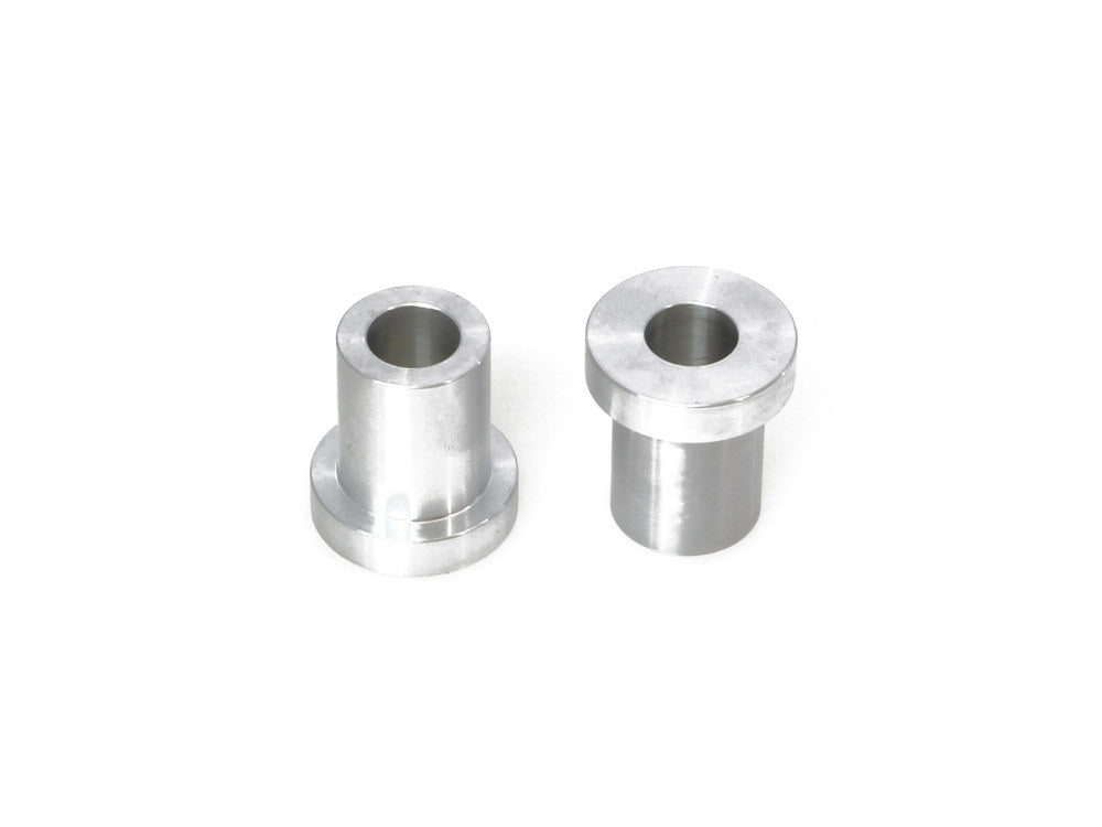 Solid Handlebar Mount Kit - Raw. Fits Touring 1984up - LA Choppers