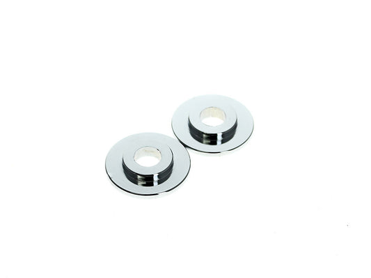 Riser Adapters - Chrome. Softail Deuce 2000-2007 - LA Choppers