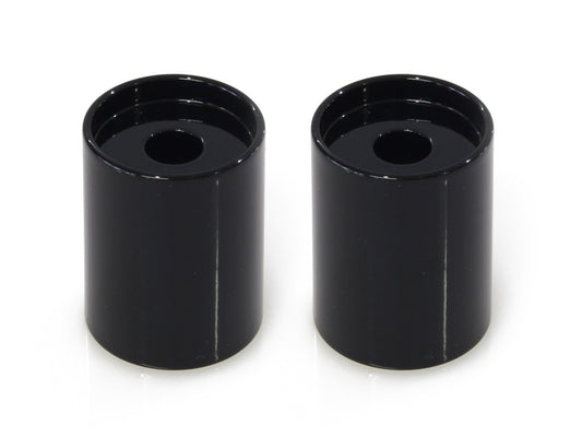 2in. Tall x 1.5in. Thick Riser Spacers - Gloss Black. - LA Choppers
