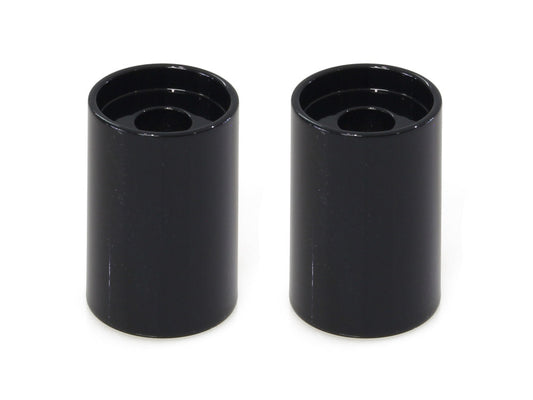 2in. Tall x 1.25in. Thick Riser Spacers - Gloss Black. - LA Choppers