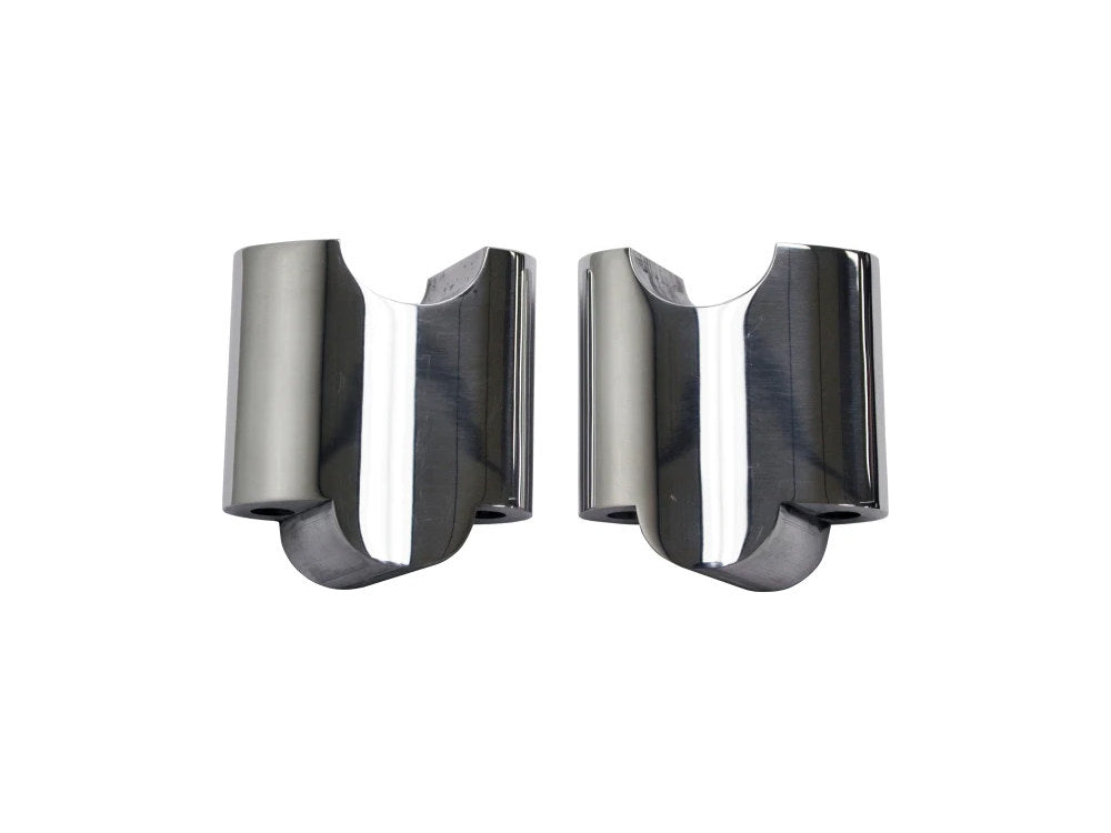 2in. Riser Spacers - Polished. Fits Sportster Low and Superlow 2008-2012. - LA Choppers