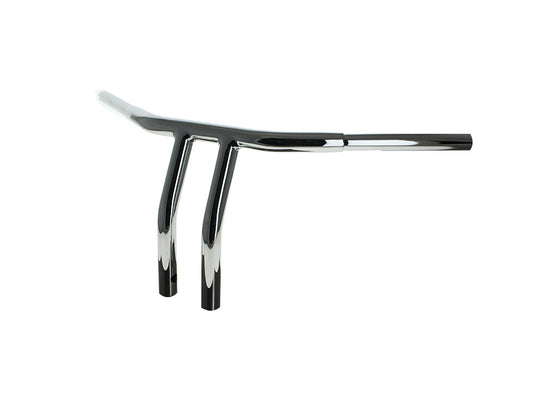 10in. x 1-1/4in. Drag T-Bar Handlebar - Chrome - LA Choppers