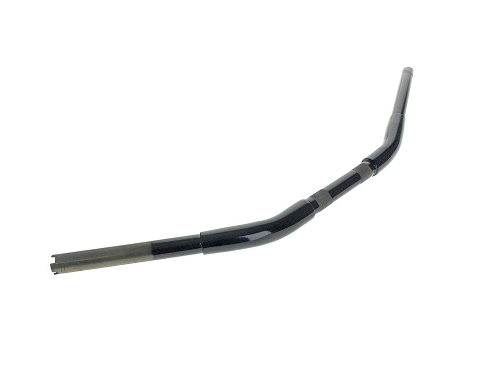 1-1/4in. Flat Dragster Handlebar - Gloss Black - LA Choppers
