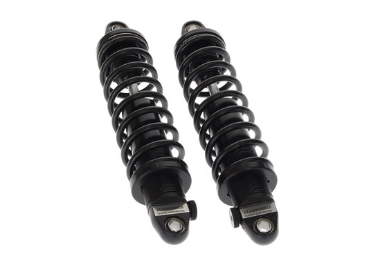 REVO-A Series, 13in. Adjustable Rear Shock Absorbers - Black. Fits Touring 1999up. - Legend Suspension