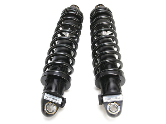 REVO-A Series, 13in. Adjustable Rear Shock Absorbers - Black. Fits FLH Trike 2009-2025 - Legend Suspension