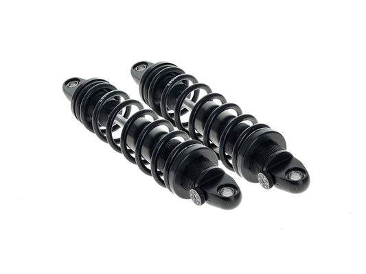 REVO-A Series, 13.6in. Adjustable Rear Shock Absorbers - Black. Fits FLH Trike 2017-2025 - Legend Suspension