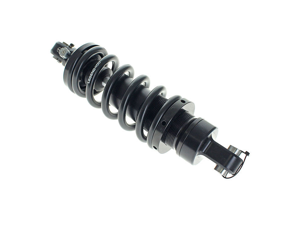 REVO-A Series, 12.5in. Adjustable Rear Shock Absorbers - Black. Fits Softail 2018-2024 - Legend Suspension
