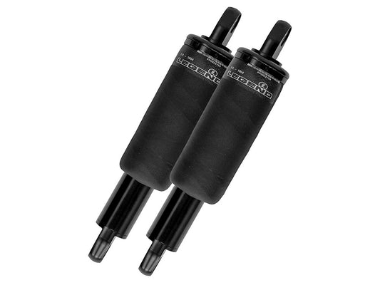 AERO Series, Rear Air Shock Absorbers - Black. Fits V-Rod 2007-2017. - Legend Suspension