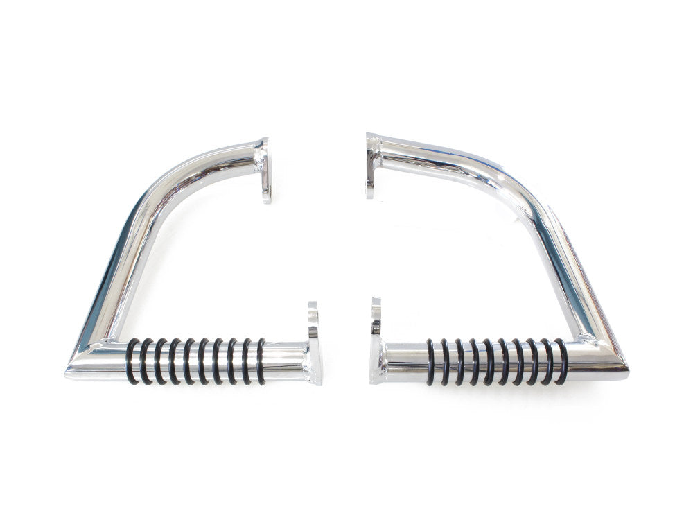 Linbar Rear Crashbars - Chrome. Fits Softail 1997-2017. - Lindby Custom Inc