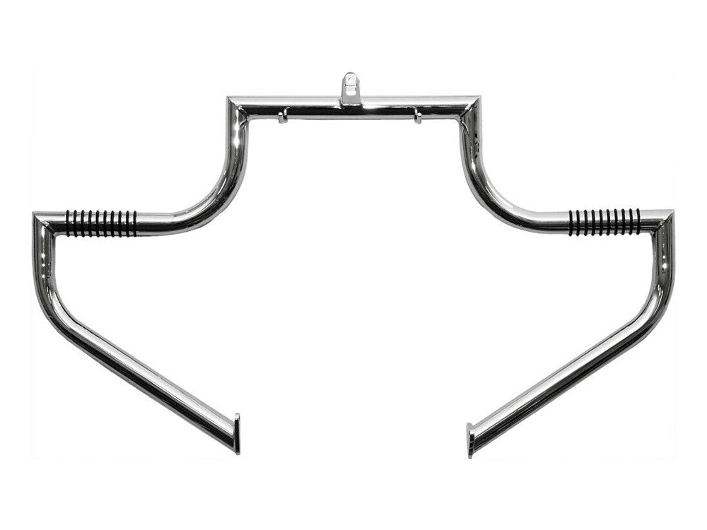 Linbar Engine Guard Freeway Bar - Chrome. Fits Indian Touring 2014up. - Lindby Custom Inc