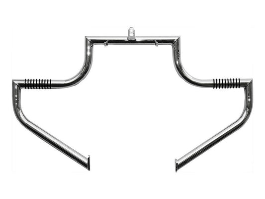 Linbar Engine Guard Freeway Bar - Chrome. Fits Indian Touring 2014up. - Lindby Custom Inc