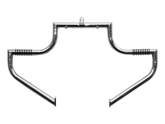 Linbar Engine Guard Freeway Bar - Chrome. Fits Honda Fury, State-Line & Sabe 2010up. - Lindby Custom Inc