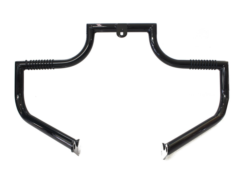 Linbar Engine Guard Freeway Bar - Black. Fits Softail 2018up. - Lindby Custom Inc