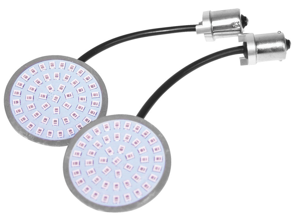 LED Turn Signal Inserts HD 2002 Up Front or Rear Amber Standard - Letric Lighting Co